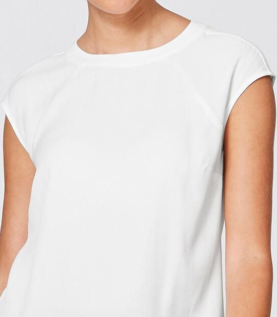 Cap Sleeve Shell Top