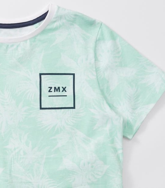 Tropical Print T-Shirt