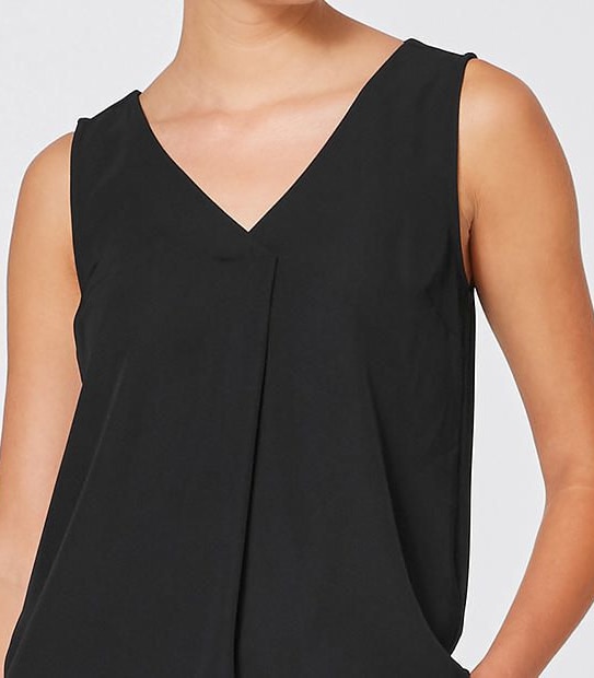 Sleeveless Shell Top