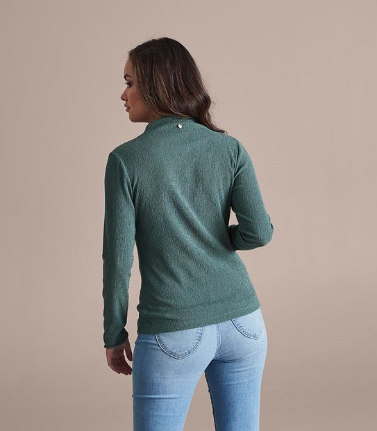 Dannii Minogue Petites Funnel Neck Top