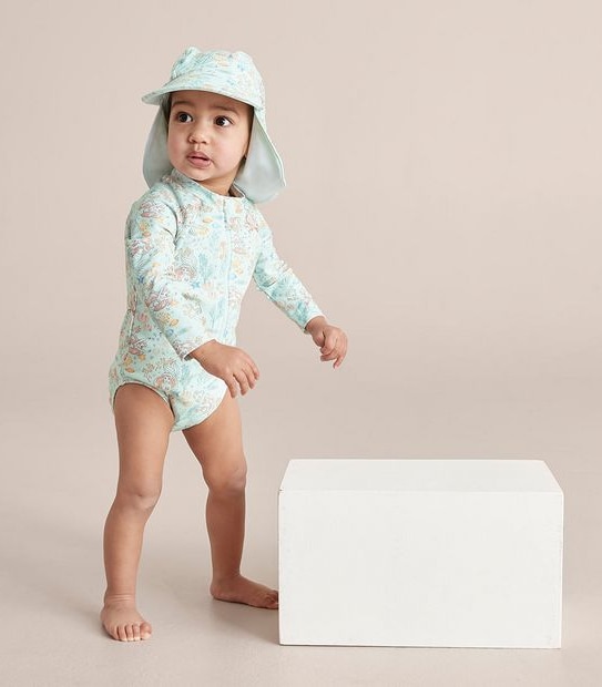 2 Piece Baby Disney Little Mermaid Swim Set