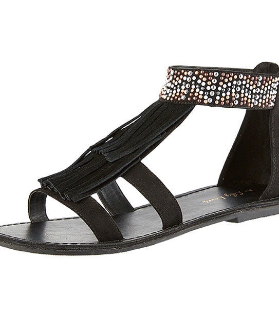 Lily Loves Trilby Fringe Sandals