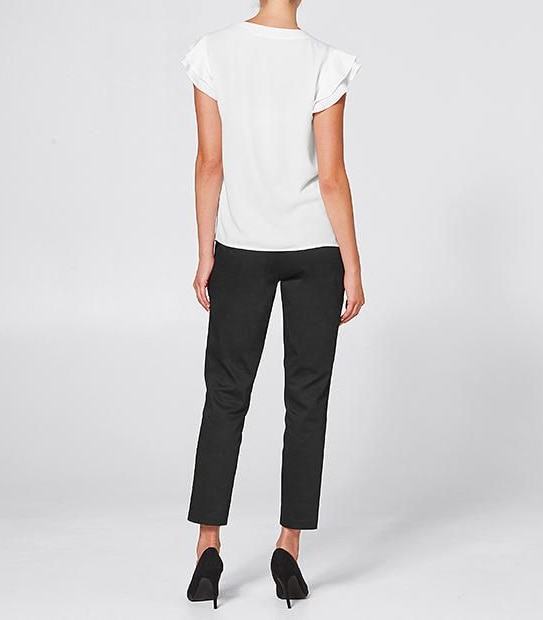 Flutter Sleeve Top