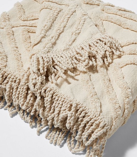 Amira Tufted Textured Throw