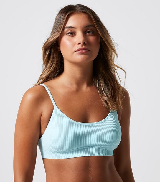 Lily Loves Rib Strappy Crop Top