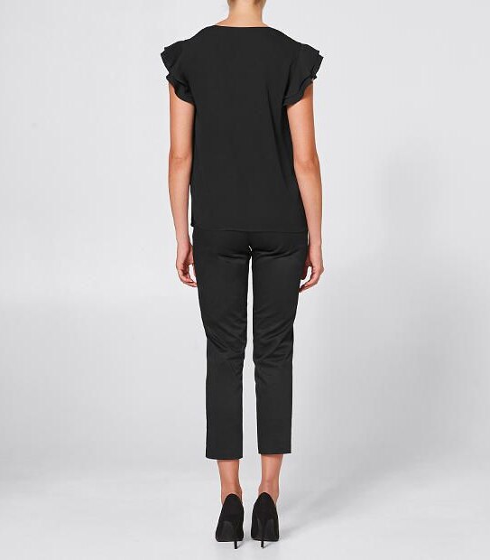 Flutter Sleeve Top