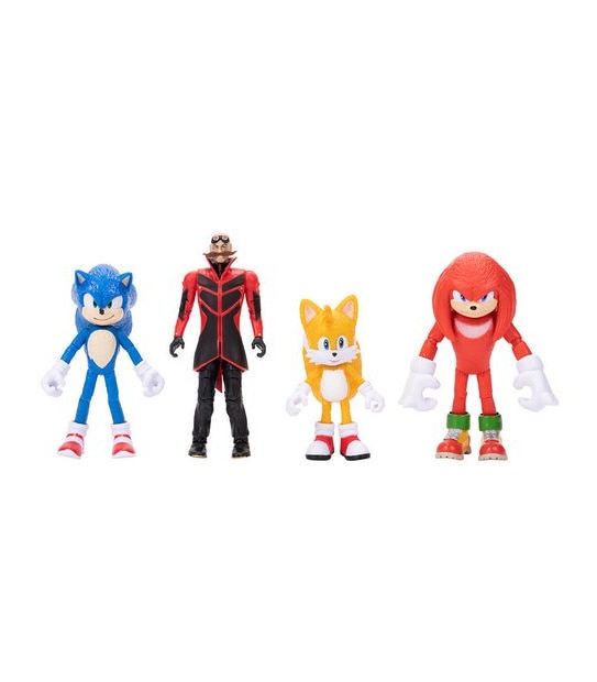 Sonic The Hedgehog 2 Movie 4" Figure  - Assorted*