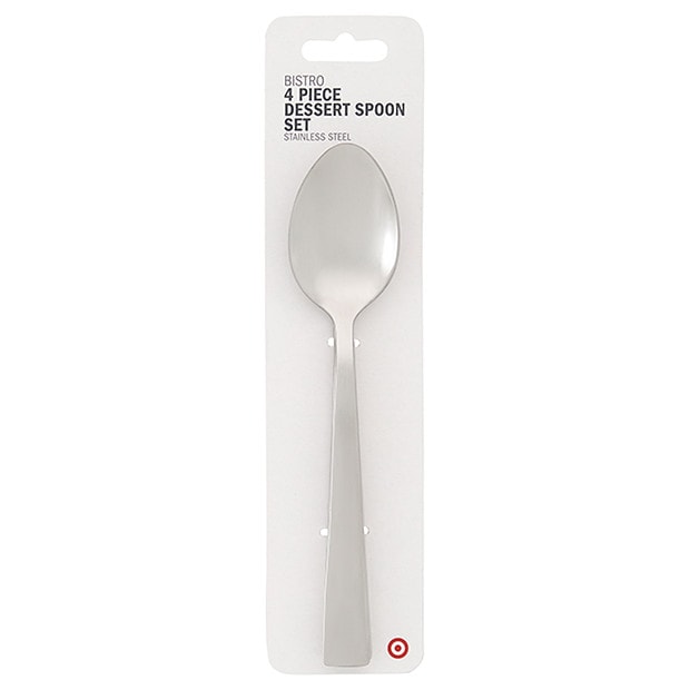 Bistro 4 Piece Dessert Spoon Set Bistro 4 Piece Dessert Spoon Set
