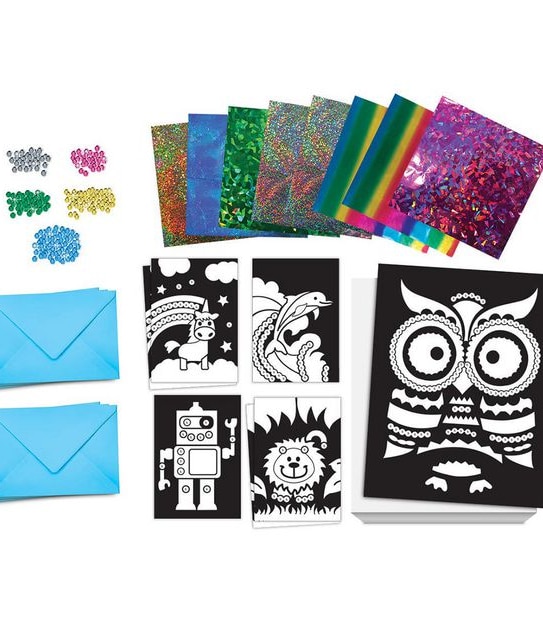 Out of the Box Foil Pictures & Cards Kit