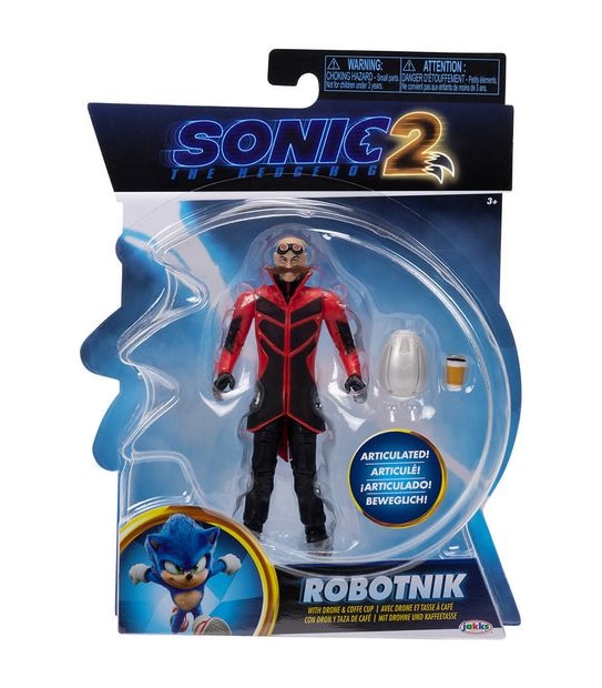 Sonic The Hedgehog 2 Movie 4" Figure  - Assorted*