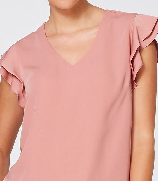 Flutter Sleeve Top 3 of 3