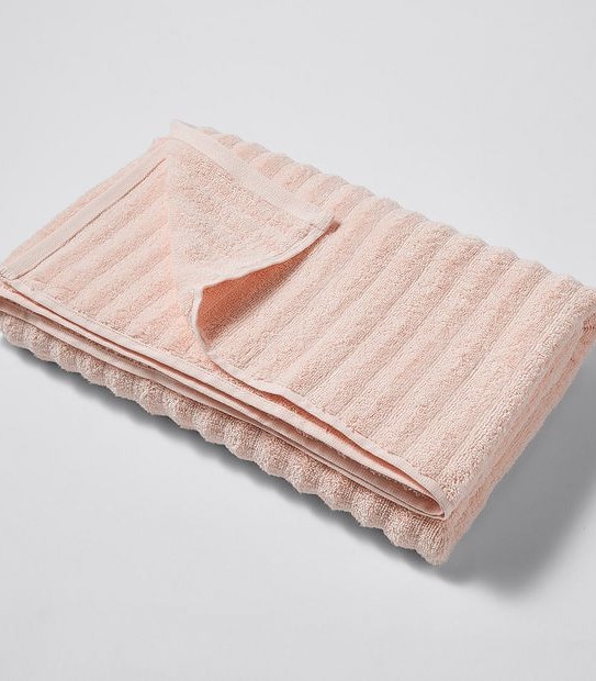Dri Glo Sculptured Rib Towel Collection Blush Target Australia