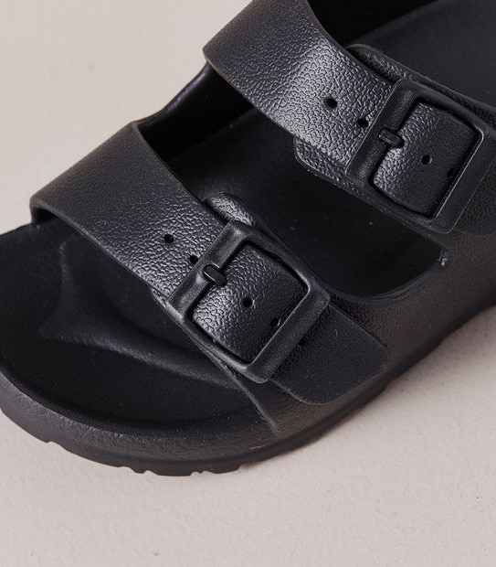Womens Myah Double Buckle Sandals