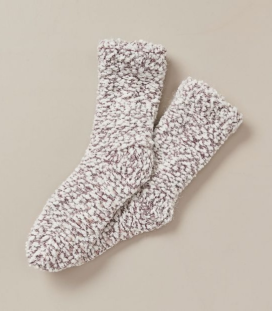 Stay at Home Boucle Crew Socks