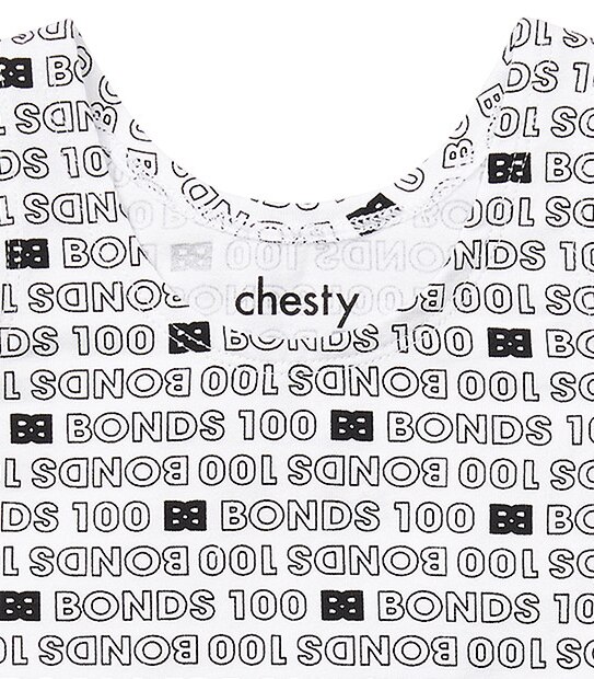 Bonds Chesty Logo Print Singlet