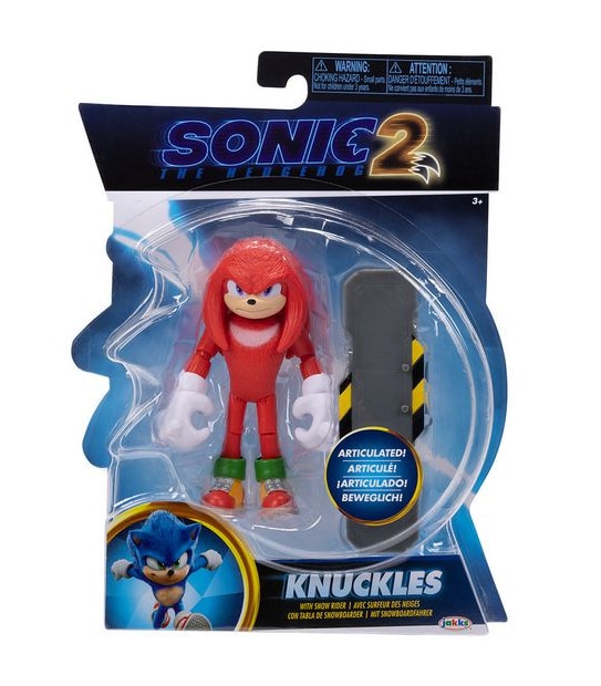 Sonic The Hedgehog 2 Movie 4" Figure  - Assorted*