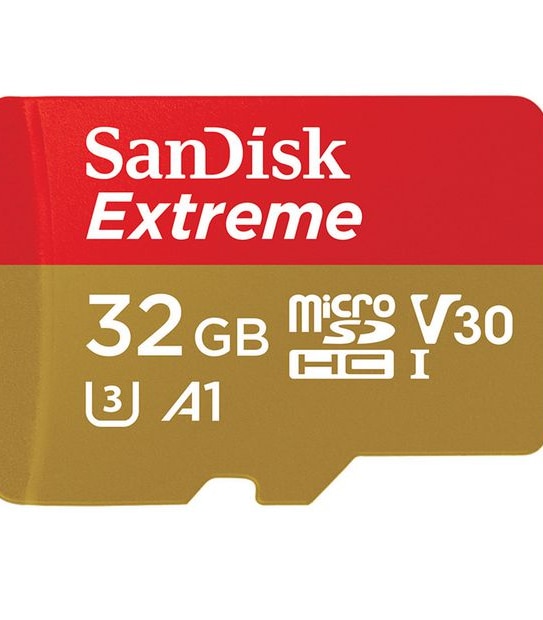 Sandisk 32GBMicro SD Extreme 100MBS