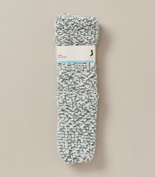 Stay at Home Boucle Crew Socks