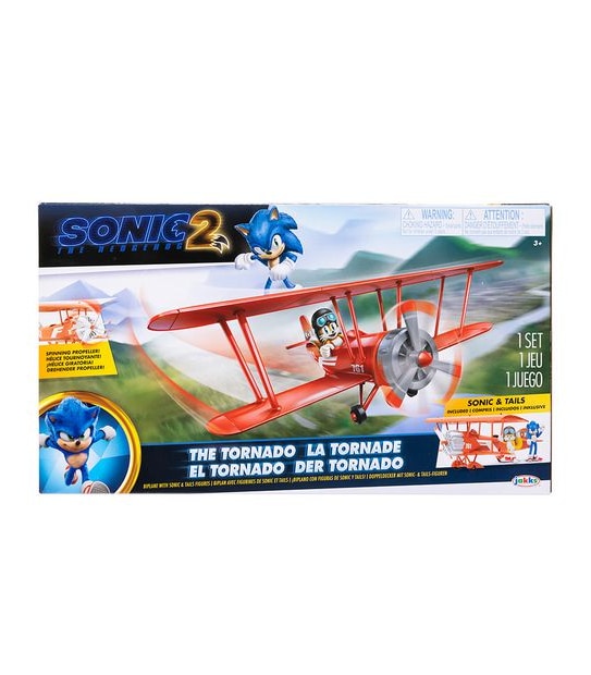 Sonic The Hedgehog 2 Movie 2.5" Figure & Vehicle