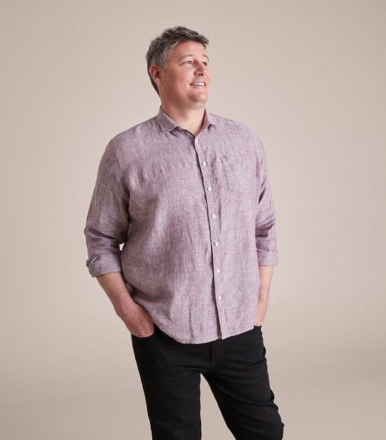 Man Plus European Linen Shirt