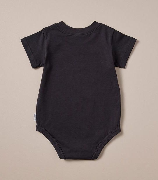 BONDS BWRJT BAC AUS COTTON BODYSUIT - BLACK