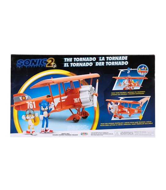 Sonic The Hedgehog 2 Movie 2.5" Figure & Vehicle