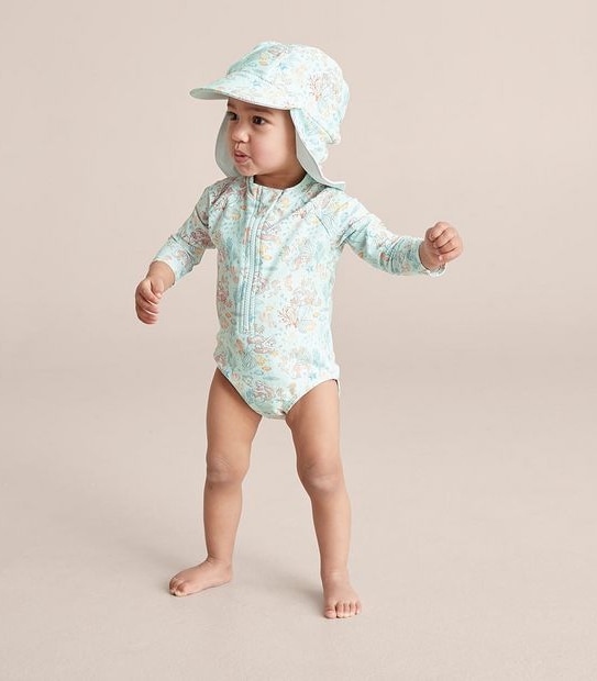 2 Piece Baby Disney Little Mermaid Swim Set