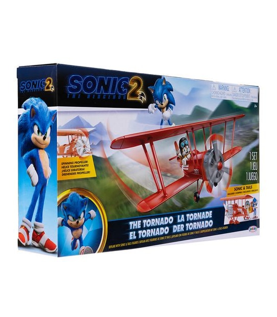 Sonic The Hedgehog 2 Movie 2.5" Figure & Vehicle
