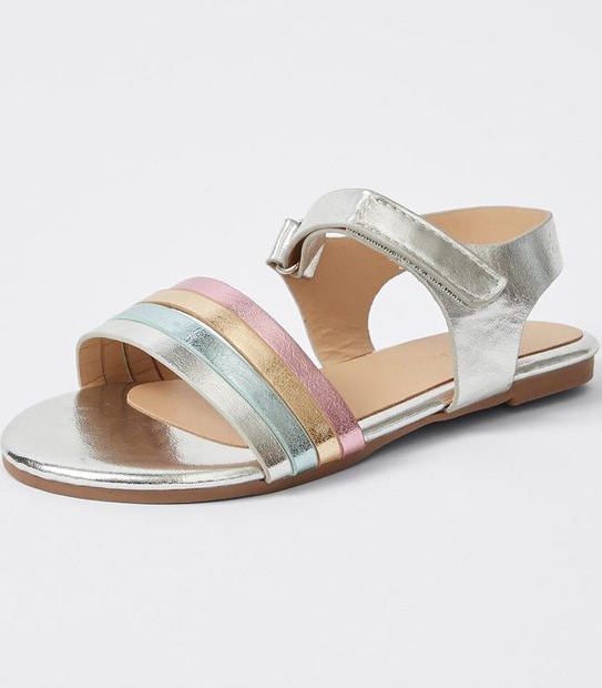 Rainbow Strappy Sandal