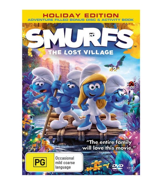 Smurfs: The Lost Village: Holiday Edition - DVD
