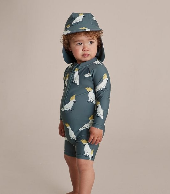 2 Piece Baby Cockatoo Swim Set