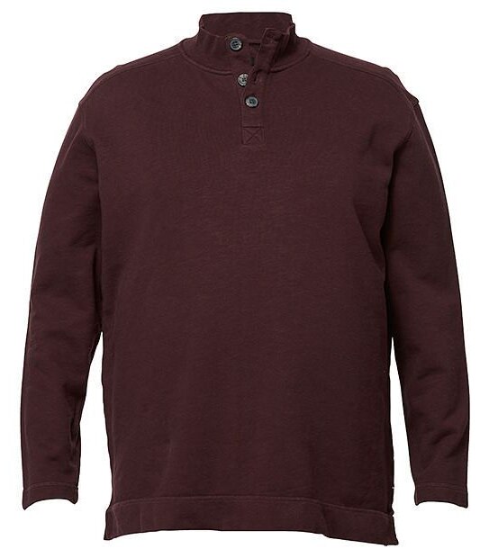 Mr Big Button Neck Sweat Top