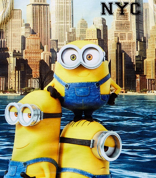 Minions Short Sleeve NYC Print T-Shirt 3 of 3