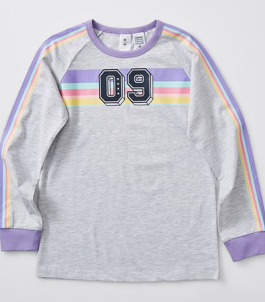 Rainbow Print Pyjama Set
