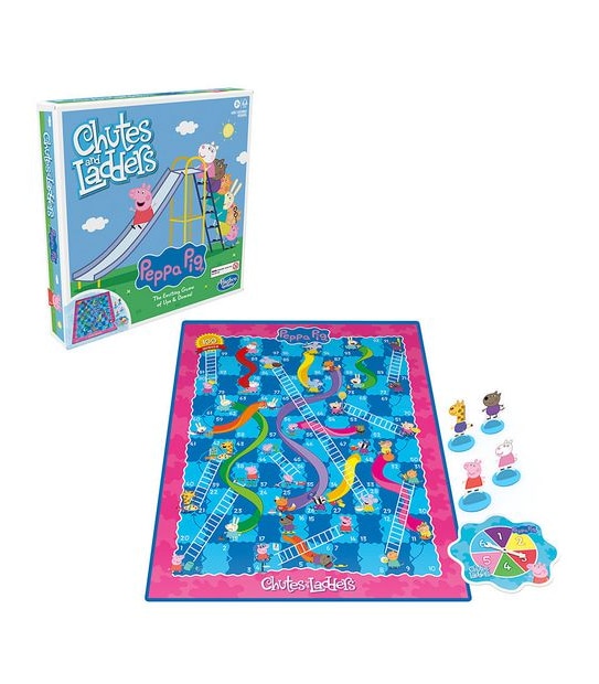 Chutes and Ladders Peppa Pig Edition Board Game