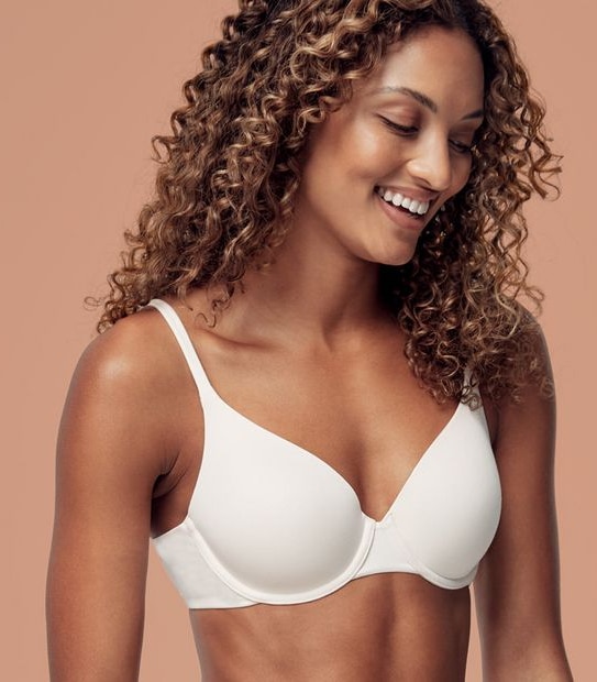 Soft Comfort T-Shirt Bra; Style: TLTSB060 - Ivory