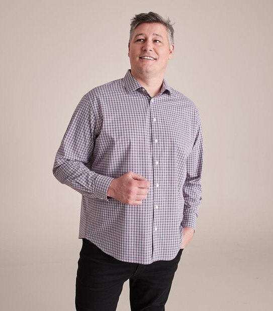 Mr Big Long Sleeve Gingham Check Shirt