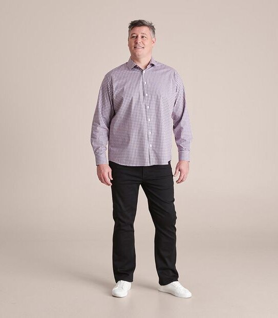 Mr Big Long Sleeve Gingham Check Shirt