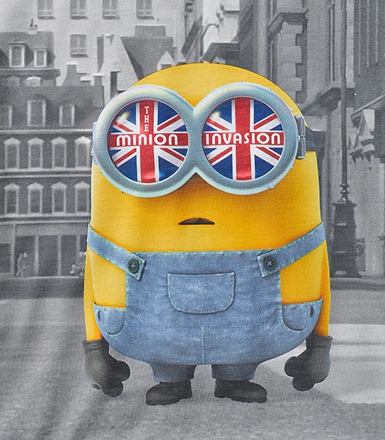 Minions Short Sleeve Print T-Shirt 