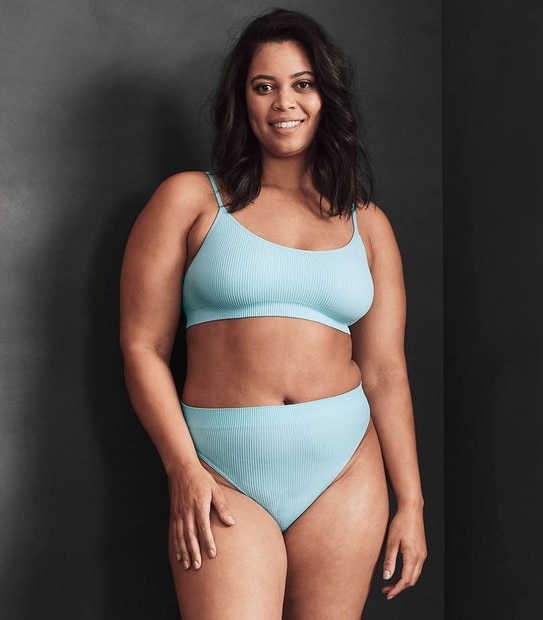 Lily Loves Rib Strappy Crop Top