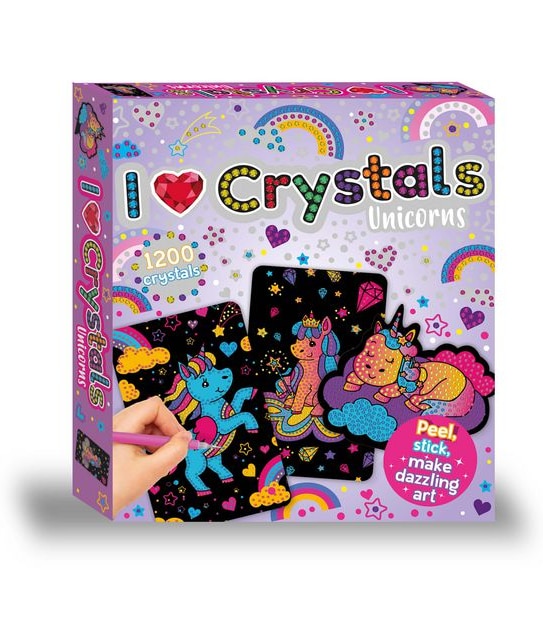 Crafting Fun: I Love Crystals Unicorns