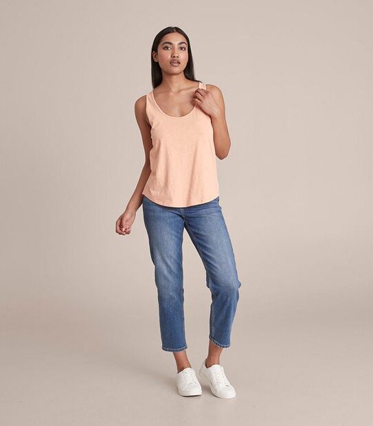 Organic Cotton Slub Tank Top