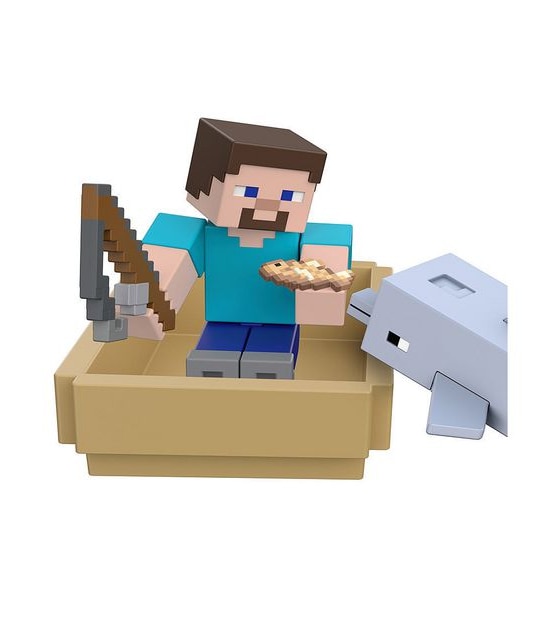 Minecraft Treasure Hunt Adventure Pack Figures