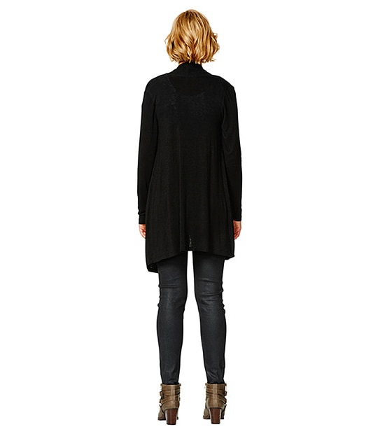 Drape Cardigan - Black