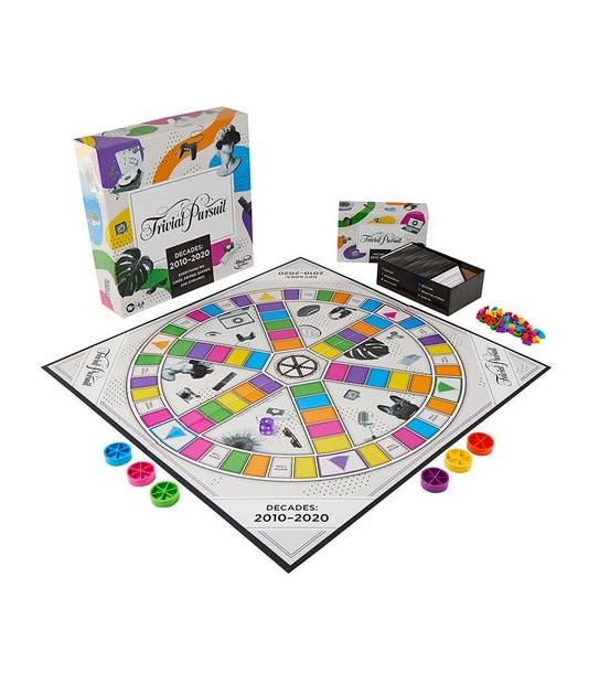 Trivial Pursuit - Decades 2010 to 2020 Board Game