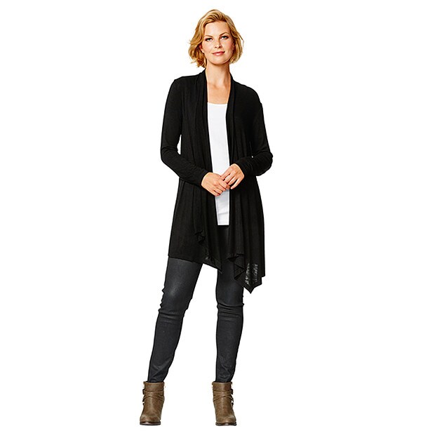 Drape Cardigan - Black | Target Australia