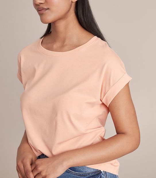 Supima Roll Cuff T-Shirt 2 of 6