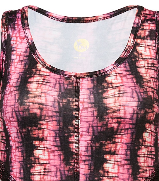 Dannii Minogue Active Petites Print Mesh Tank