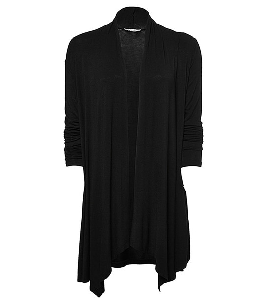 Drape Cardigan - Black