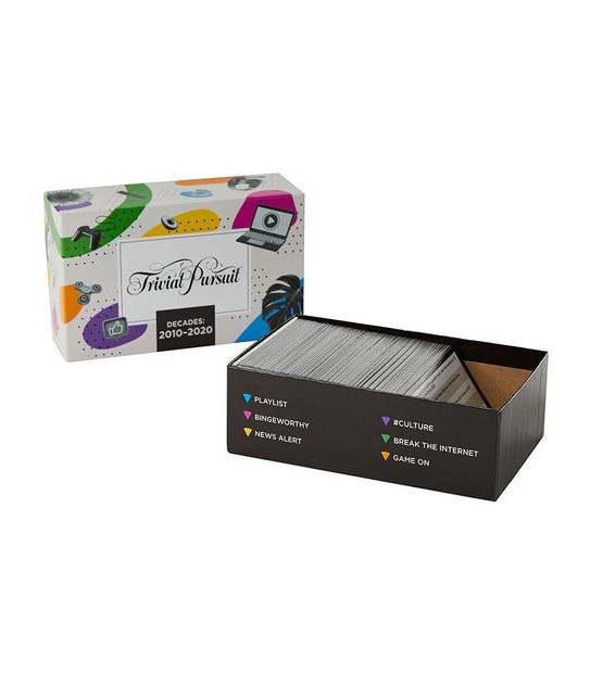 Trivial Pursuit - Decades 2010 to 2020 Board Game